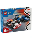 Lego City F1 Williams Racing ve Haas F1 Yarış Arabaları 60464 thumbnail 1