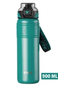 TKK 900 ML Çelik Termos Çift Kullanım Pipetli/Rahat İçim -12/24 Sıcak-Soğuk- Yalıtım -TKK2025900ML - 2