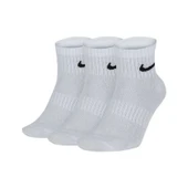 NIKE EVERYDAY LIGHTWEIGHT PERFORMAS COTTON ANKLE HALF SOCKS  3 lü Beyaz Çorap SX7677-100 - 1