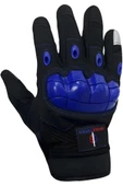 Single Sword Tam Parmak Dokunmatik Özellikli Destekli Taktik Motorcu Eldiveni - 4