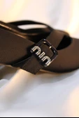 Mybellashoes Taşlı Tokalı Kadın Babet - 4