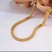 Kalın Hasır çelik kolye Sns2029040 thumbnail 4