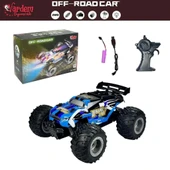 Nessiworld DS-1258A Uzaktan Kumandalı Full Fonksiyon 2.4G 1:18 Şarjlı High Off Road Araba - 1