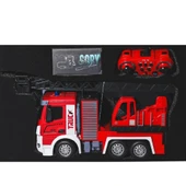 Nessiworld HJ8002-1 Kumandalı Metal İtfaiye 1:12 -Gepttoys - 4