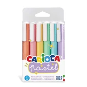 Nessiworld Carioca Pastel Renkler İşaretleme Kalemi 6'Lı - 1