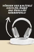 Kulak Üstü P9 Kablosuz Bluetooth Kulaklık ve 7 Kordonlu Akıllı Saat - 2