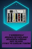 7 Kordonlu Akıllı Saat Ve 2.Nesil Kulaklık Yüksek Ses Kaliteli Uzun Pil Ömrü - 3