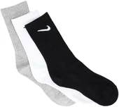 NIKE EVERYDAY LIGHTWEIGHT PERFORMANCE COTTON LONG SOCKS  3 Lü Renkli Çorap - 3