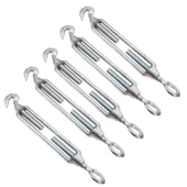 Çelik Kanca Yük Halat Gerdirme Germe Gergi Galvanizli Paslanmaz M16 Yüksek Dirençli Aparatı 5 Adet thumbnail 5