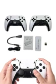 Game Stick 4K Retro Çift Kollu Atari Oyunlari +20000 Oyunlu Konsol Nostalji - 5