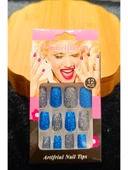 Monalisa Home Simli Çift Renk Takma Tırnak - 1