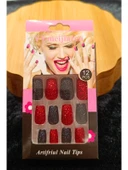 Monalisa Home Simli Çift Renk Takma Tırnak - 1