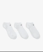 NIKE EVERYDAY PERFORMANCE COTTON SOLE SUPPORT ANKLE SOCKS  3 lü Beyaz Kısa Çorap - 3