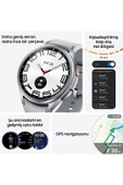 Samsung Galaxy Watch 6 Classic 47mm Gümüş Akıllı Saat thumbnail 4