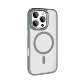 iPhone 16 Pro Max Kılıf Wireless Şarj Özellikli Krom Magsafe Silikon Kapak thumbnail 8