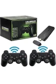 2 Kollu Kablosuz 2.4G Retro Oyunlar 4k Game Stick 3500 Oyun Atari - 3