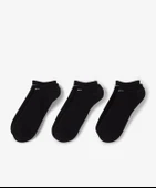 NIKE EVERYDAY PERFORMANCE COTTON SOLE SUPPORT ANKLE SOCKS 3 Lü Siyah Çorap Kısa - 4