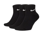 NIKE EVERYDAY PERFORMANCE COTTON SOLE SUPPORT ANKLE SOCKS 3 lü Siyah Çorap - 1