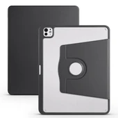 iPad Pro 13 2024 Kılıf Termik Kalem Bölmeli Dönebilen Standlı Kılıf thumbnail 1