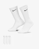 NIKE EVERYDAY PERFORMANCE LONG SOCKS WITH COTTON SOLE SUPPORT 3 LÜ Beyaz Uzun Çorap - 2