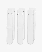 NIKE EVERYDAY PERFORMANCE LONG SOCKS WITH COTTON SOLE SUPPORT 3 LÜ Beyaz Uzun Çorap - 4