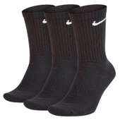 NIKE EVERYDAY PERFORMANCE LONG SOCKS WITH COTTON SOLE SUPPORT  3Lü Siyah Çorap - 1