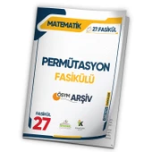 2025 TYT Matematik Permütasyon ÖSYM Çıkmış Soru Modüler Set 27. Fasikülü - 1