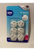 Wee Baby 6'lı Priz Koruyucu Beyaz - 1