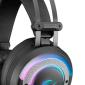 Rampage G7 X-RUNNER Siyah RGB Led 7.1 Gaming Mikrofonlu Oyuncu Kulaklığı - 5