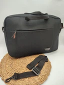 Önü Fermuarlı Leptop Bölmeli Evrak Çantası - 1