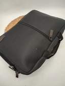 Önü Dik Fermuarlı Leptop Bölmeli Evrak Çantası - 6