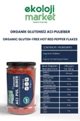 Organik Glutensiz Acı Pulbiber 80 Gr x3 / Organic Gluten-Free Hot Red Pepper Flakes 80 Gr x3 - 2