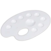 Rio Palet Akrilik Oval Beyaz 701 thumbnail 1