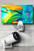 130 İnç Geniş Ekran ve 4K Destekli Full HD Projeksiyon Cihazı - 4