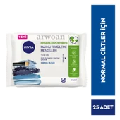 Nivea Makyaj Temizleme Mendili 25 Adet (Yüz, Göz ve Kuru Ciltler İçin) - 2