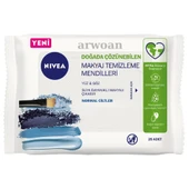 Nivea Makyaj Temizleme Mendili 25 Adet (Yüz, Göz ve Kuru Ciltler İçin) - 1