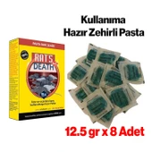 Haşere Böcek Fare Sıçan Zehiri Katı Pasta 100 gr Hazır Zehirli Katı Yiyecek 1 Adet - 1