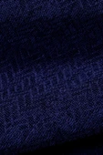 Jakarlı Şönil Koltuk Örtüsü  | Çekyat Örtüsü | Koltuk Şalı 175x300 Kaymaz Lacivert - 4