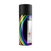 Genç Sprey Boya Düz Renkler 0526 Mat Siyah 400 ml - 4