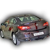 Opel Astra J Sedan Difüzör Plastik Dayanıklı Spor Tasarım - 1