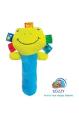 SOZZY TOYS Peluş Çııngıraklı Sıksık Oyuncak Kurbağa - 1