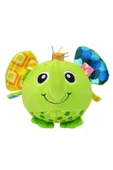 SOZZY TOYS Peluş Çıngıraklı Topum 3 Boyutlu Yeşil Fil Figürü (Szy169) - 1