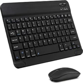 TCL TAB 10 Gen2  Tablet İçin Uyumlu Slim Şarjlı Bluetooth Klavye ve Mouse Seti - 1