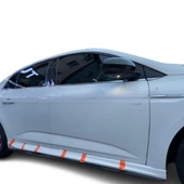 Renault Megane 4 Sedan Yan Marşpiyel (Plastik) - 1