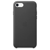 iPhone SE için Deri Kılıf Mavi - 2