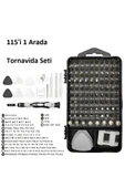 Profesyonel 115 Parça Tornavida Tamir Seti, Bilgisayar, Telefon , Tablet ve Saat Tamir Kiti - 6