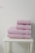%100 Pamuk Havlu 2 li Set ( 1 Adet 70X140 Banyo Havlusu + 1 Adet 50X90 El Yüz Havlusu) - 8