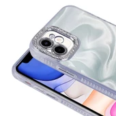 iPhone 12 Kılıf Airbagli Parlak Taş Detay Tasarımlı Esila Kapak thumbnail 4