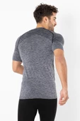 MioFit Erkek Active Melange Kısa Kollu Dikişsiz Spor Tişört thumbnail 6