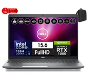 Dell Precısıon M3591 Intel Ultra 5-135H Vpro 32GB 512GB SSD RTX1000 6gb 15.6" W11PRO Taşınabilir Iş Istasyonu XCTOP3591EMEAVP102+ZETTAÇANTA - 1